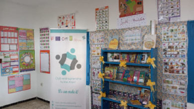 نادي المبادرة أشبال خمير يؤسّس نواة مكتبة بالمدرسة الابتدائية عين البيضة عين دراهم
